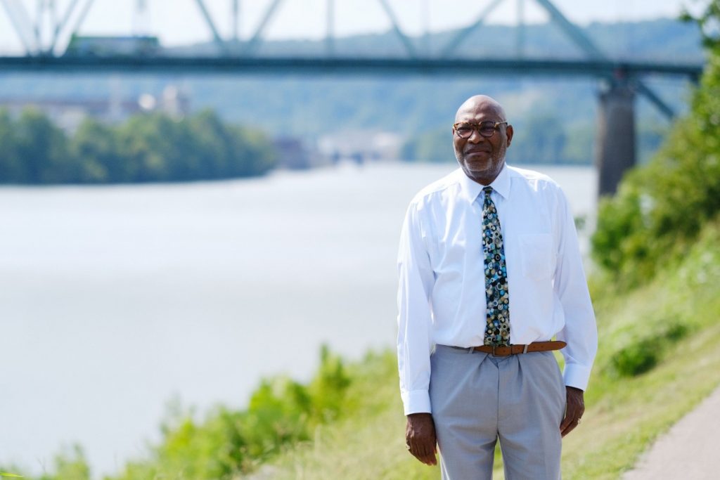 Rev. James Patterson grew up in a segregated community where he says he learned about mistrust in the medical system first hand. That mistrust has led to vaccine hesitancy today, he says. Photo: Chris Jackson/100 Days in Appalachia