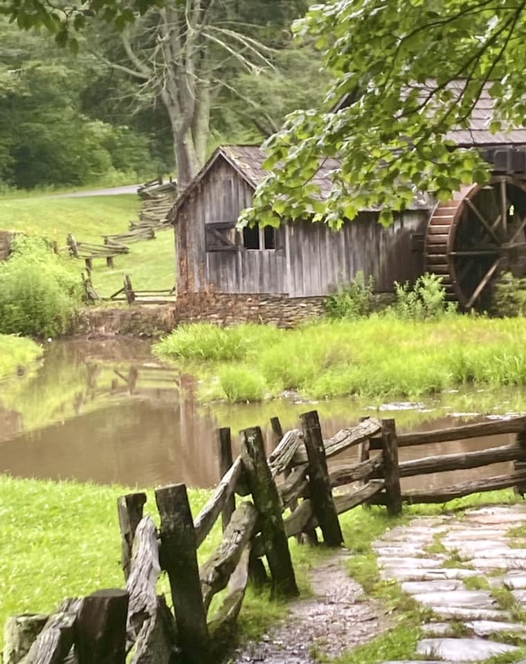 Mabry Mill off the Blue Ridge Parkway offers scenic views and historical reenactments in the summer and fall. Photo: Colleen Kelly/100 Days in Appalachia