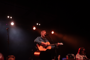 Tyler Childers and The Foodstamps perform an evening set at the Whizzbanger's Ball in Glen Jean, West Virginia. Photo: Meg Osborne for Whizzbangers BAM